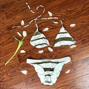 Xhilaration Stripe Bikini